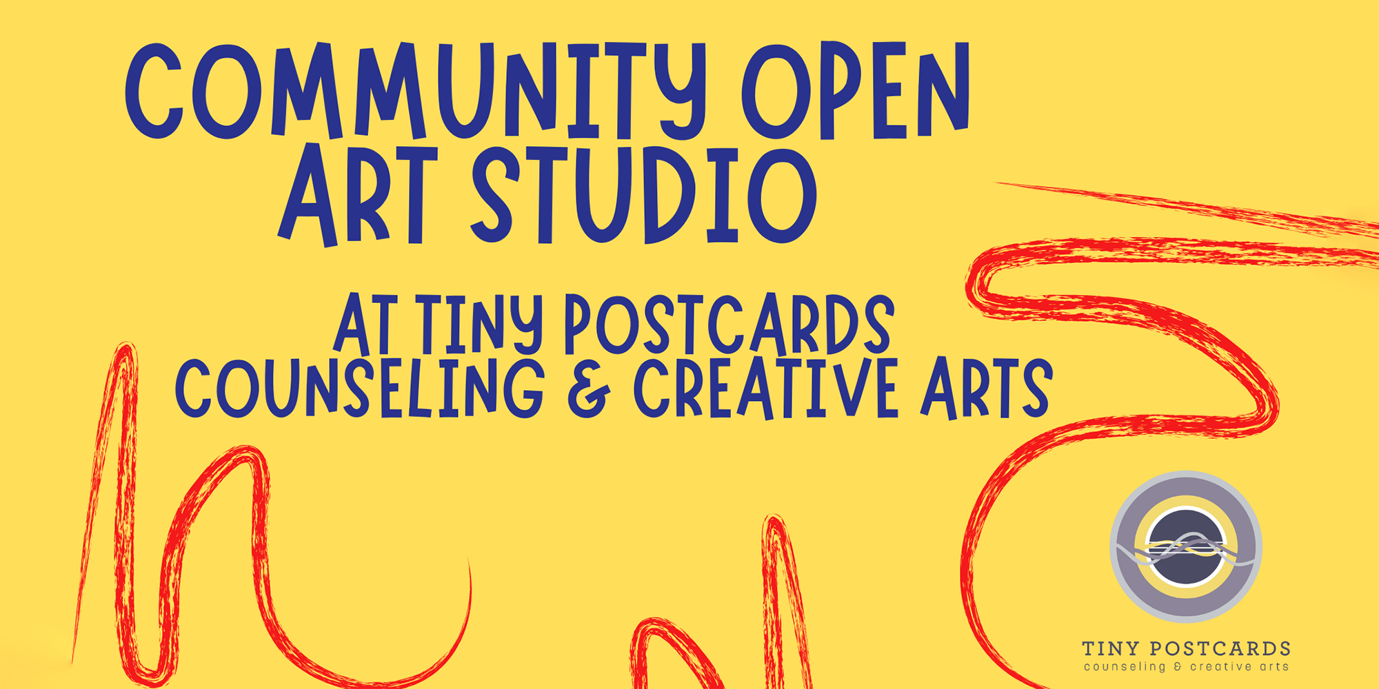 Tiny Postcards Community Art Open Studio