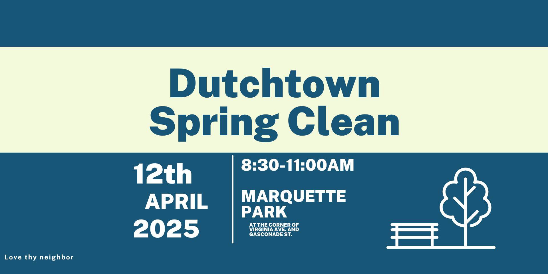 Dutchtown Spring Clean organized by Lutheran Development Group